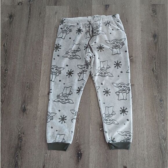 Star Wars Mandalorian Fleece Pajama Set Extra Large - Picture 9 of 10